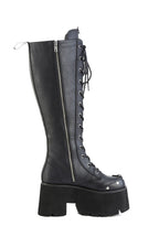 Blaze-202 Platform LED Light-Up Knee High Boots