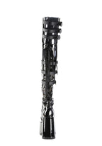 Camel-305 Platfform Thigh High Boots