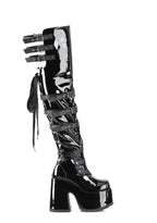 Camel-305 Platfform Thigh High Boots