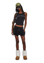 Big Bling Couture Tank Top – Black