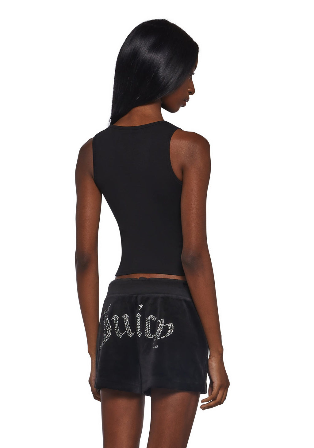 Big Bling Couture Tank Top – Black