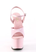 Adore-709 Platform Ankle Strap Sandals-Baby Pink