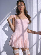 Perfect Date Mini Dress – Light Pink