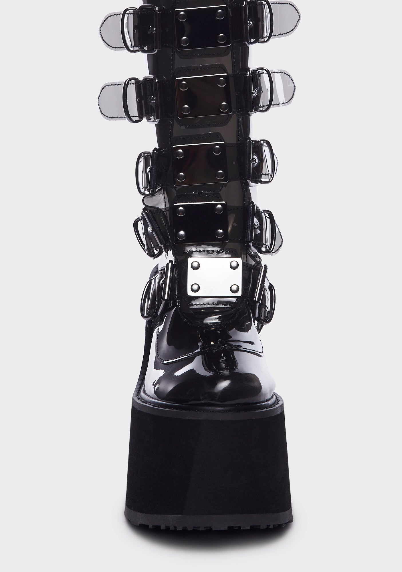 Swing-815C Platform Knee High Boots