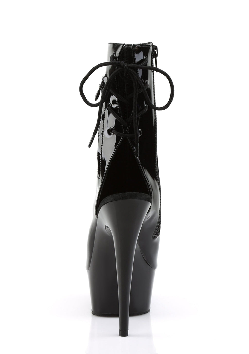 Delight-1018 Platform Ankle Boots-Black