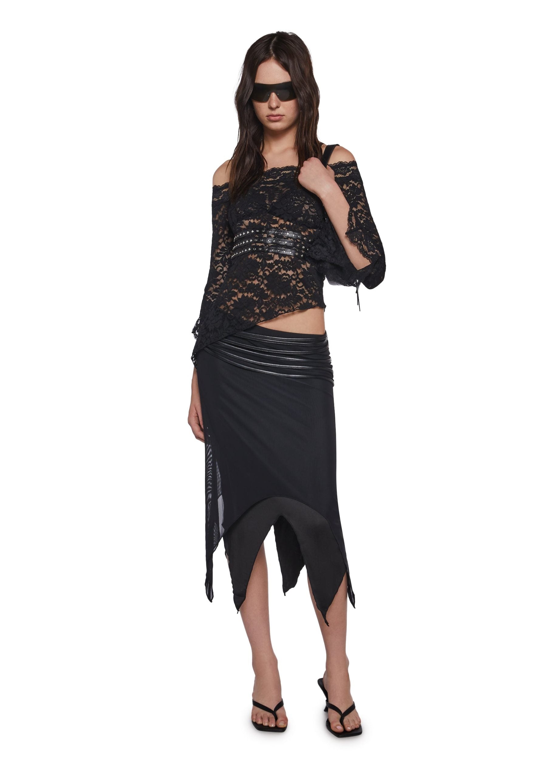 Jeanne Midi Skirt