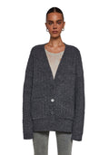 Rooftop Escape Knit Cardigan – Gray