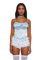 Romantic Age Corset Top – Blue