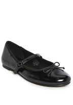 Woven Love Ballet Flats – Black