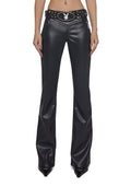 Vegan Leather Low Rise Pants