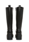 Record Shopping Knee High Boots