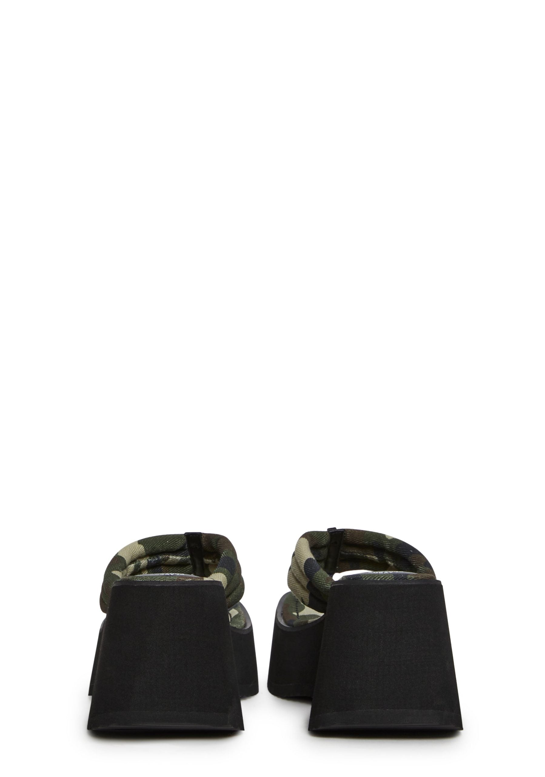 My Command Platform Thong Sandals