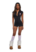 Playboy Short Sleeve Romper