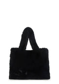 Cutie Pie Faux Fur Bag – Black