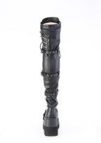 Shaker-420 Platform Thigh High Boots