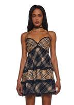 Falling Crush Baby Doll Dress