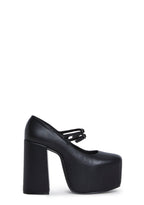 Macabre Meetup Platform Mary Janes – Black