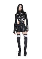 Kaneki Cosplay Mini Dress And Legwarmer Set