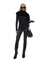Step Up Long Sleeve Top – Black