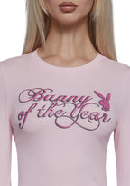 Bunny Of The Year Long Sleeve Tee