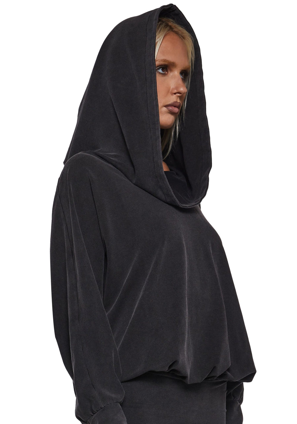 Ego Cowl Banded Mini Dress