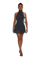 Main Character Polka Dot Dress – Black