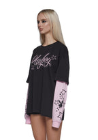 Playboy Twofer Long Sleeve Top