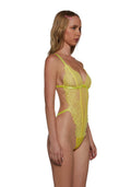 Kiss And Bloom Lace Teddy