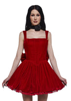 Radiant Occasions Corset Dress – Red