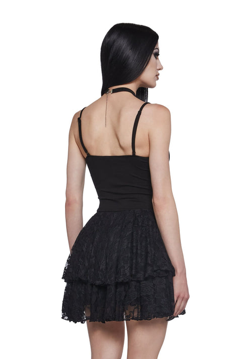 Captivating Horror Mini Dress