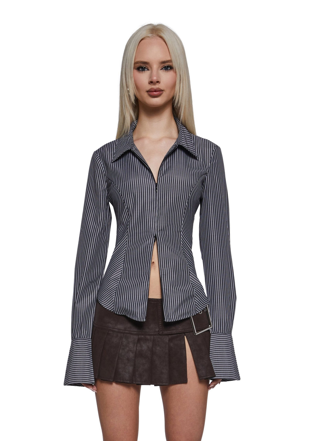 Pretty Trouble Poplin Blouse