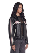 Tough Cutie Vegan Leather Jacket