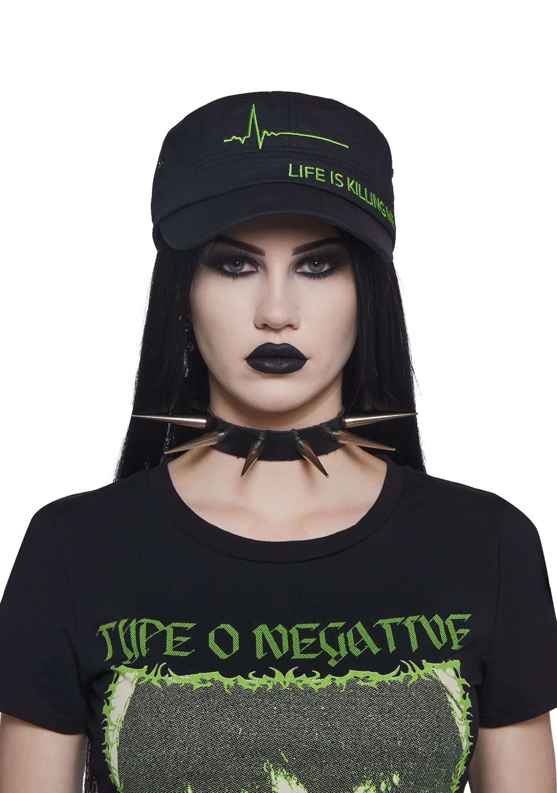 Life Is Killing Me Military Rip Stop Cap