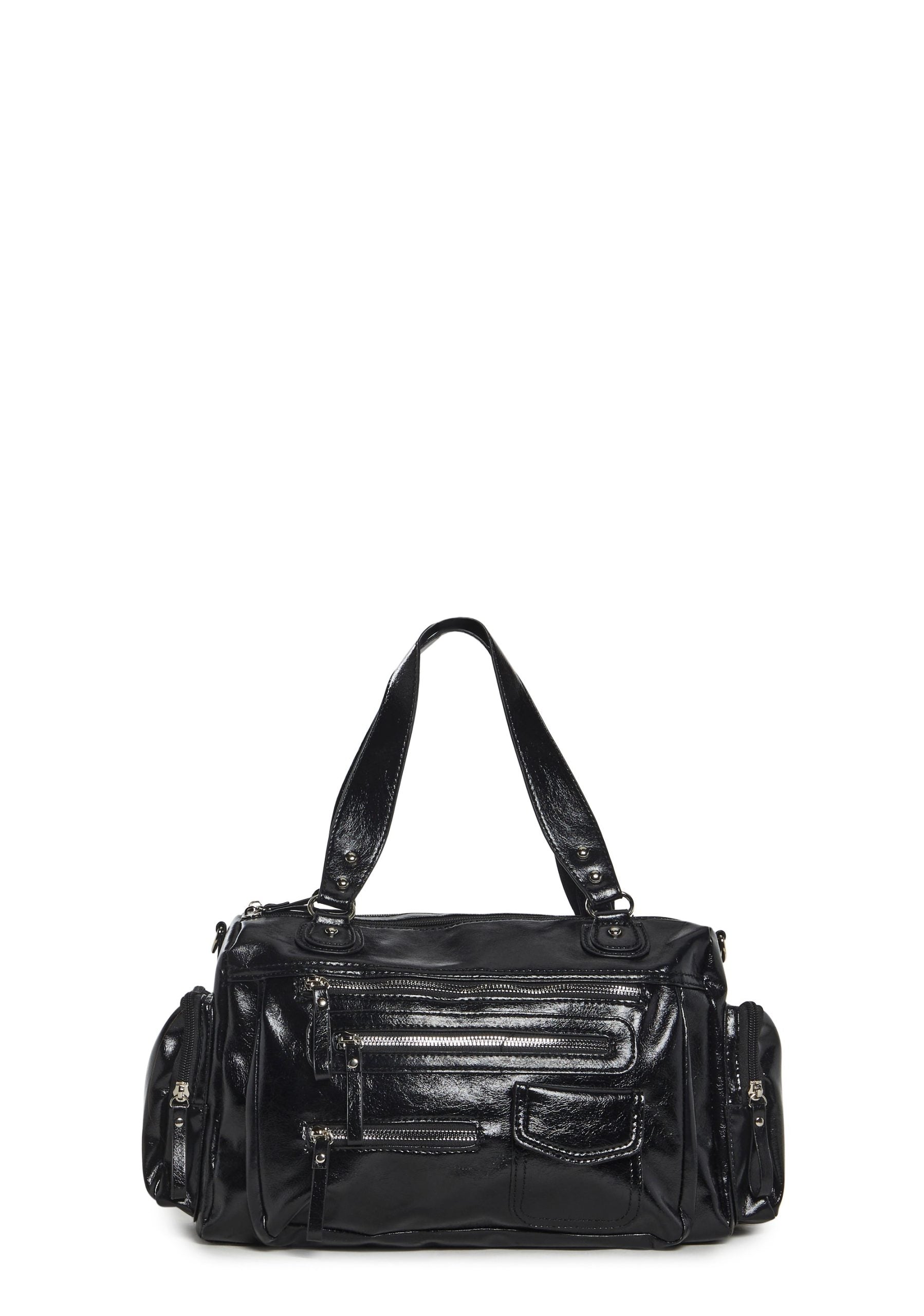 On Time Shine Shoulder Bag