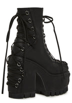 Woodland Lucid Dream Corset Boots – Black