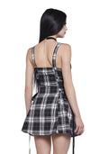 Ivory Charm School Dropout Plaid Dress