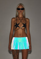 Max Volume Reflective Mini Skirt