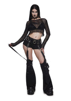 Bring The Darkness Shorts With Removable Chaps