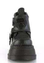 Stomp-15 Platform Wedge Booties