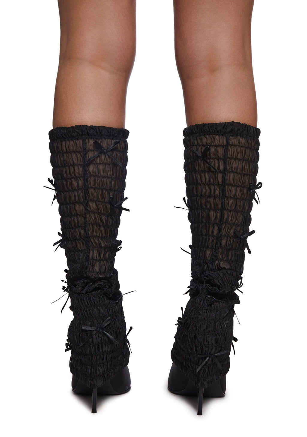 Just Like Me Leg Warmer Pumps