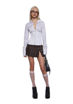 Office Siren Blouse – White