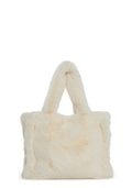 Cutie Pie Faux Fur Bag – White