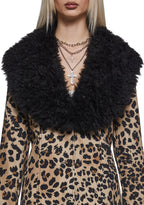 Champagne Showers Leopard Coat