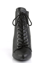 Divine-1020 Ankle Boot-Black PU