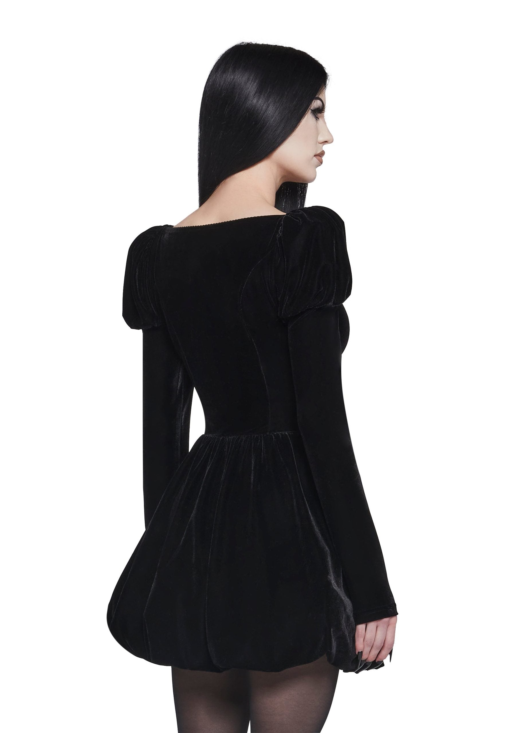 Mystic Hour Velvet Dress