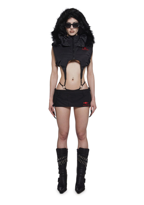 Born To Ride Puffer Vest