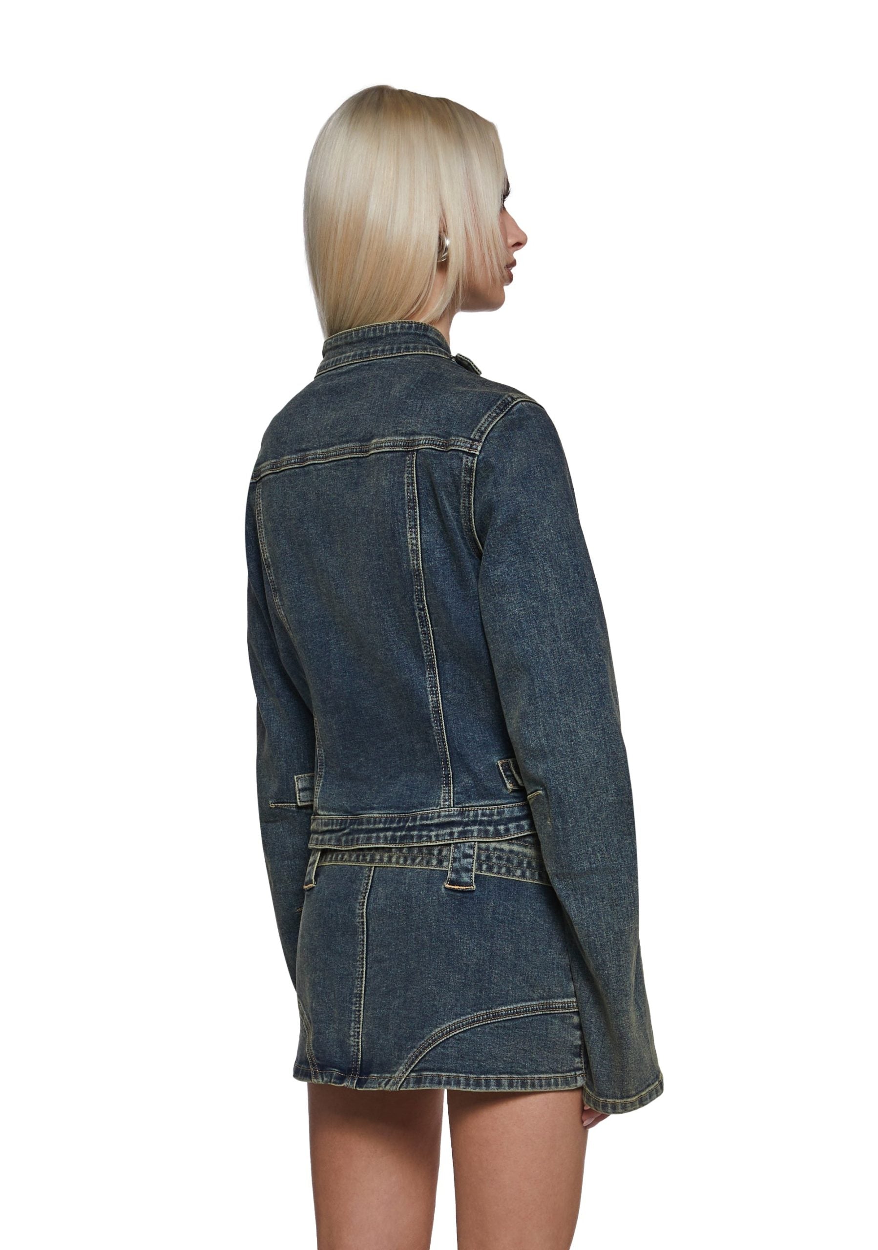Kenzie Asymmetrical Moto Jacket