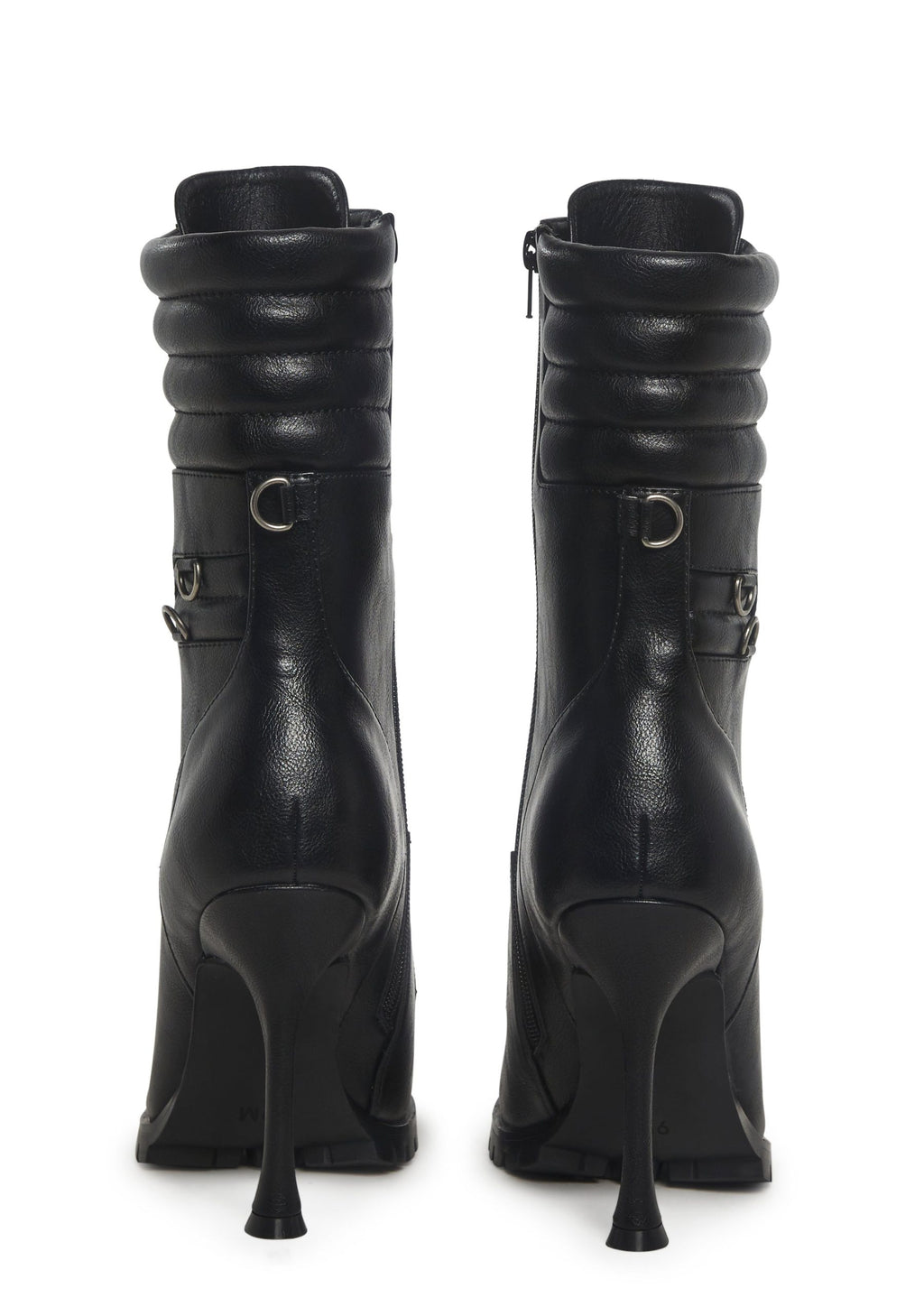 Future Frenemy Heeled Booties – Black