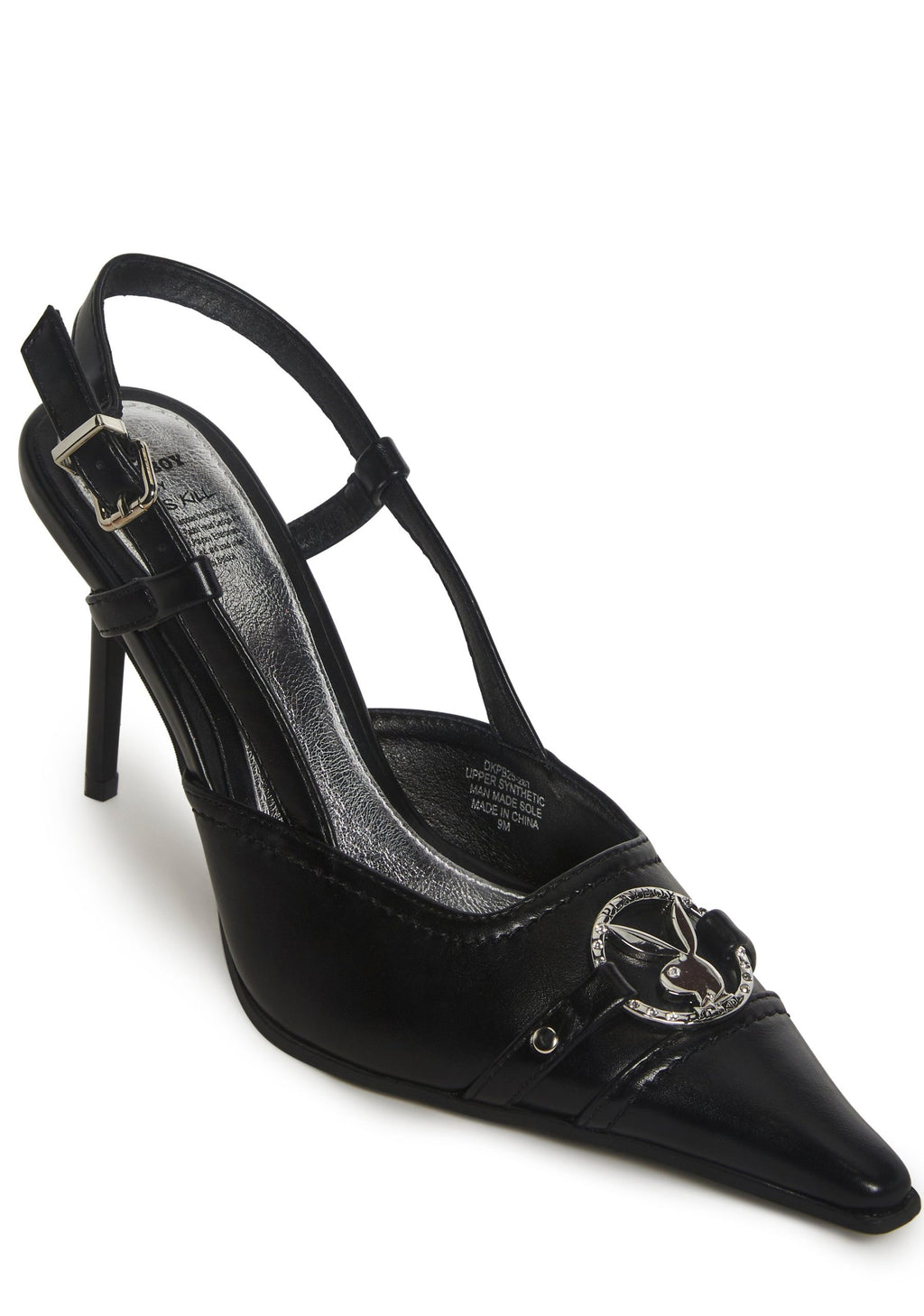 Bunny Charm Peep Toe Heels