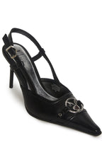 Bunny Charm Peep Toe Heels